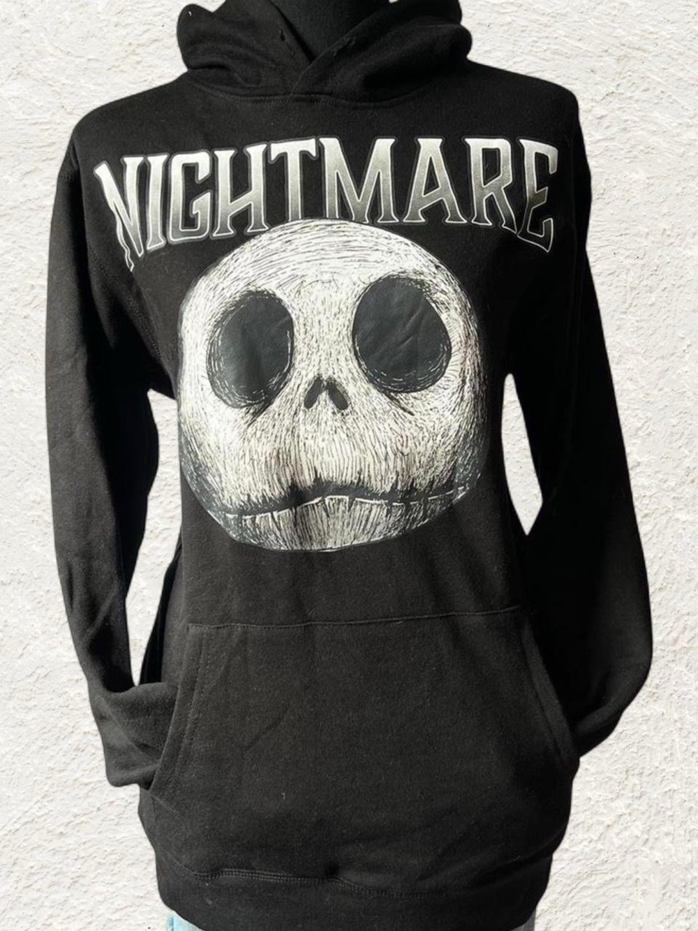 Nightmare Before Christmas Graphic Black Hoodie